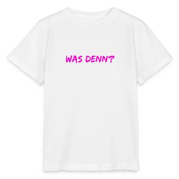 was ist denn los? - Stanley/Stella Kinder T-Shirt MINI CREATOR  - Weiß - Vorne - Maike (125cm)