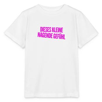 dieses nagende Gefühl - Stanley/Stella Kinder T-Shirt MINI CREATOR  - Weiß - Vorne - Maike (125cm)