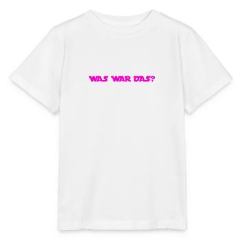 das war mir neu - Stanley/Stella Kinder T-Shirt MINI CREATOR  - Weiß - Vorne - Maike (125cm)