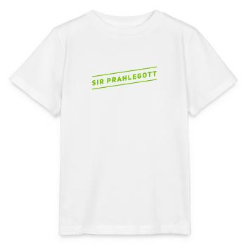 Sir Prahlegott - Stanley/Stella Kinder T-Shirt MINI CREATOR  - Weiß - Vorne - Maike (125cm)
