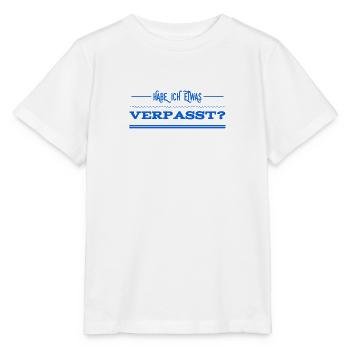 ich bin zu spät - Stanley/Stella Kinder T-Shirt MINI CREATOR  - Weiß - Vorne - Maike (125cm)
