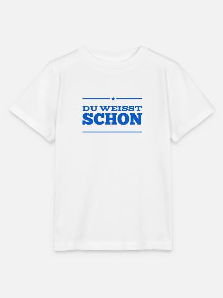 ist doch klar - Stanley/Stella Kinder T-Shirt MINI CREATOR  - Weiß