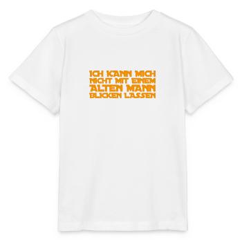 keine alter Männer - Stanley/Stella Kinder T-Shirt MINI CREATOR  - Weiß - Vorne - Maike (125cm)