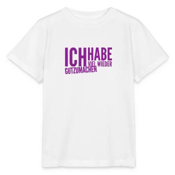 es tut mir leid - Stanley/Stella Kinder T-Shirt MINI CREATOR  - Weiß - Vorne - Maike (125cm)