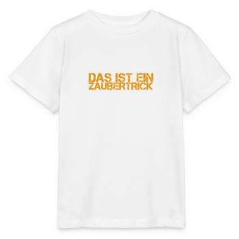 ich bin ein Zauberer - Stanley/Stella Kinder T-Shirt MINI CREATOR  - Weiß - Vorne - Maike (125cm)