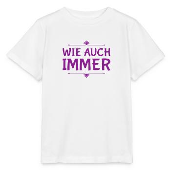 von mir aus ok - Stanley/Stella Kinder T-Shirt MINI CREATOR  - Weiß - Vorne - Maike (125cm)