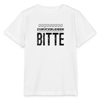 Vorsicht - Stanley/Stella Kinder T-Shirt MINI CREATOR  - Weiß - Vorne - Maike (125cm)