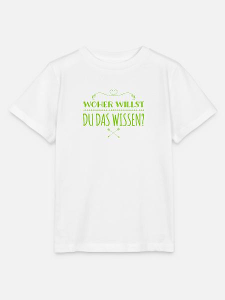 da bin ich kritisch - Stanley/Stella Kinder T-Shirt MINI CREATOR - Weiß