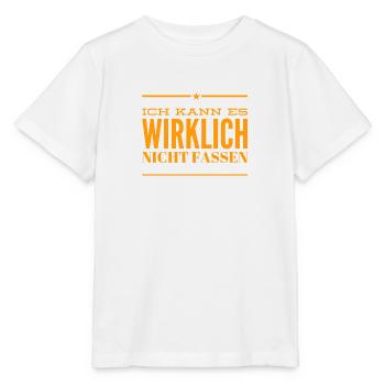 ich kann es wirklich nicht fassen - Stanley/Stella Kinder T-Shirt MINI CREATOR  - Weiß - Vorne - Maike (125cm)