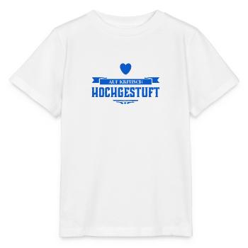 die Gefahr steigt - Stanley/Stella Kinder T-Shirt MINI CREATOR  - Weiß - Vorne - Maike (125cm)