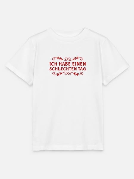 mir ging es schon besser - Stanley/Stella Kinder T-Shirt MINI CREATOR - Weiß