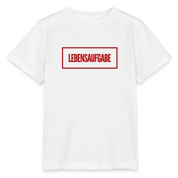 Aufgabe im Leben - Stanley/Stella Kinder T-Shirt MINI CREATOR  - Weiß - Vorne - Maike (125cm)