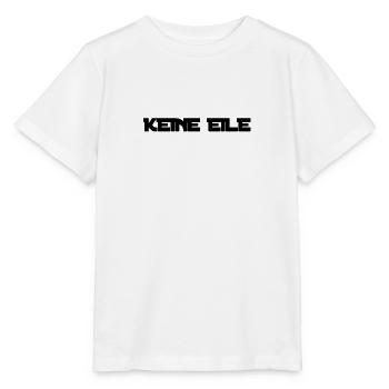 ich mache langsam - Stanley/Stella Kinder T-Shirt MINI CREATOR  - Weiß - Vorne - Maike (125cm)