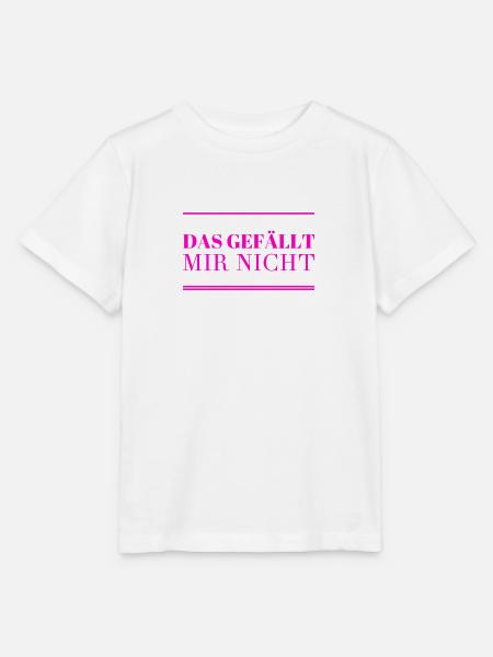 das mag ich nicht - Stanley/Stella Kinder T-Shirt MINI CREATOR - Weiß
