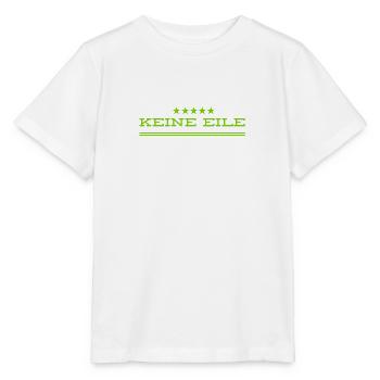 alles in meiner Geschwindigkeit - Stanley/Stella Kinder T-Shirt MINI CREATOR  - Weiß - Vorne - Maike (125cm)