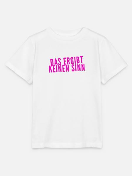 das ergibt keinen Sinn - Stanley/Stella Kinder T-Shirt MINI CREATOR - Weiß