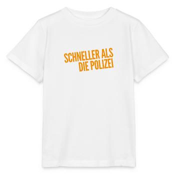 Geschwindigkeit geht immer - Stanley/Stella Kinder T-Shirt MINI CREATOR  - Weiß - Vorne - Maike (125cm)