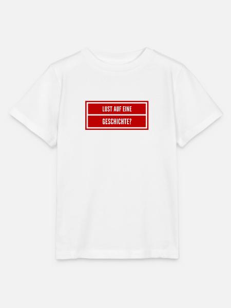 Bock auf eine Geschichte? - Stanley/Stella Kinder T-Shirt MINI CREATOR  - Weiß