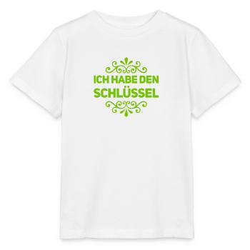 ich kann rein - Stanley/Stella Kinder T-Shirt MINI CREATOR  - Weiß - Vorne - Maike (125cm)