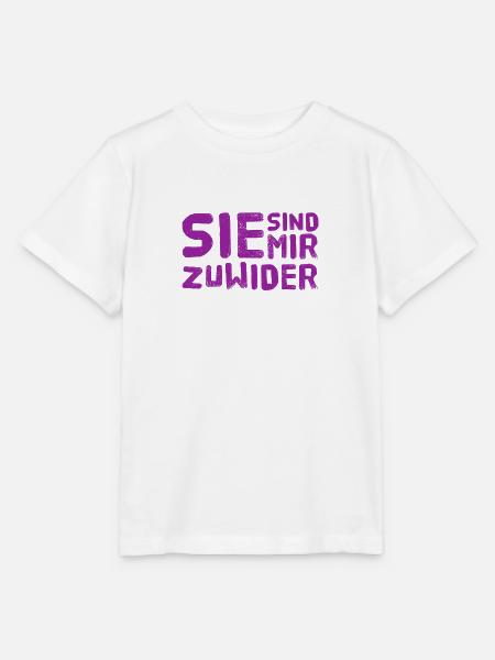 sie sind unangenehm - Stanley/Stella Kinder T-Shirt MINI CREATOR - Weiß