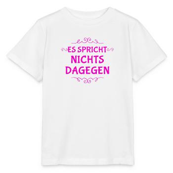 geht klar - Stanley/Stella Kinder T-Shirt MINI CREATOR  - Weiß - Vorne - Maike (125cm)
