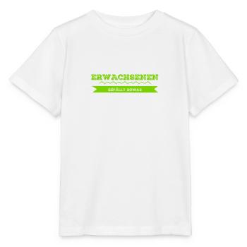 das ist was für Erwachsene - Stanley/Stella Kinder T-Shirt MINI CREATOR  - Weiß - Vorne - Maike (125cm)