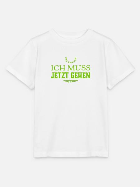 Zeit zu gehen - Stanley/Stella Kinder T-Shirt MINI CREATOR - Weiß