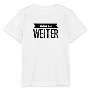 hören sie nicht auf - Stanley/Stella Kinder T-Shirt MINI CREATOR  - Weiß - Vorne - Maike (125cm)