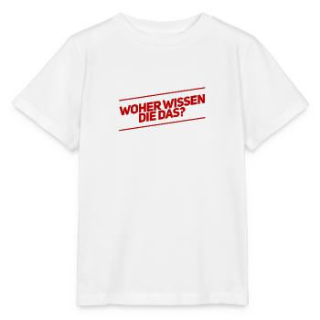 das sollten die nicht wissen - Stanley/Stella Kinder T-Shirt MINI CREATOR  - Weiß - Vorne - Maike (125cm)
