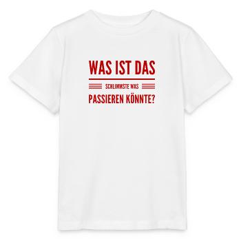 das wird schon werden - Stanley/Stella Kinder T-Shirt MINI CREATOR  - Weiß - Vorne - Maike (125cm)