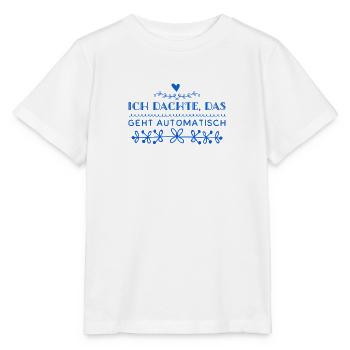 da lag ich falsch - Stanley/Stella Kinder T-Shirt MINI CREATOR  - Weiß - Vorne - Maike (125cm)