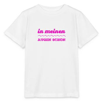 das denke ich - Stanley/Stella Kinder T-Shirt MINI CREATOR  - Weiß - Vorne - Maike (125cm)