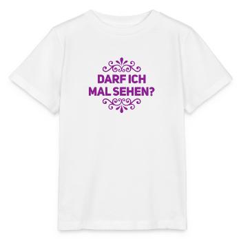 lass sehen - Stanley/Stella Kinder T-Shirt MINI CREATOR  - Weiß - Vorne - Maike (125cm)