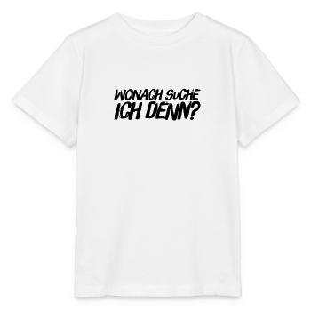 wonach suche ich? - Stanley/Stella Kinder T-Shirt MINI CREATOR  - Weiß - Vorne - Maike (125cm)