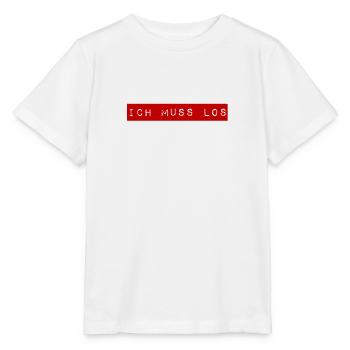 ich muss gehen - Stanley/Stella Kinder T-Shirt MINI CREATOR  - Weiß - Vorne - Maike (125cm)