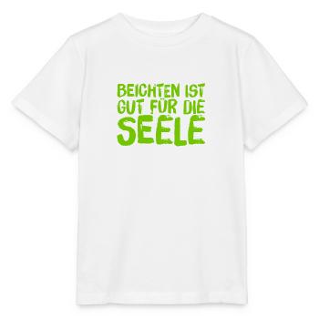 gut für die Seele - Stanley/Stella Kinder T-Shirt MINI CREATOR  - Weiß - Vorne - Maike (125cm)