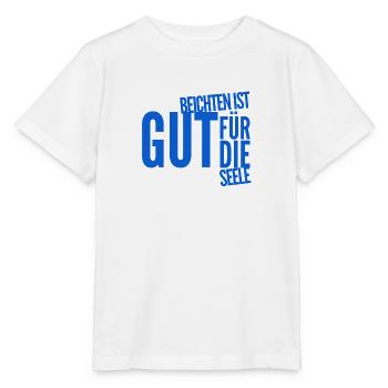 beichten tut gut - Stanley/Stella Kinder T-Shirt MINI CREATOR  - Weiß - Vorne - Maike (125cm)