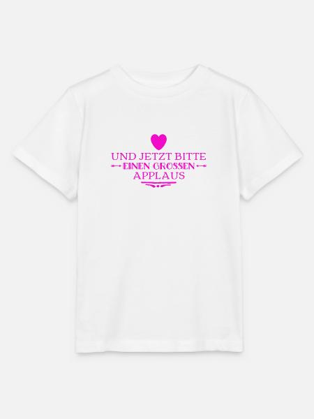 applaudieren sie bitte - Stanley/Stella Kinder T-Shirt MINI CREATOR - Weiß