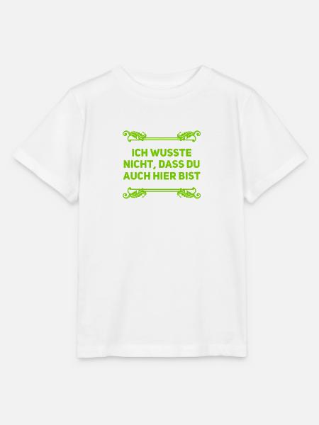 Wiedersehen - Stanley/Stella Kinder T-Shirt MINI CREATOR - Weiß