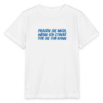 benötigen sie Hilfe? - Stanley/Stella Kinder T-Shirt MINI CREATOR  - Weiß - Vorne - Maike (125cm)