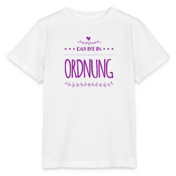 für mich ist das ok - Stanley/Stella Kinder T-Shirt MINI CREATOR  - Weiß - Vorne - Maike (125cm)