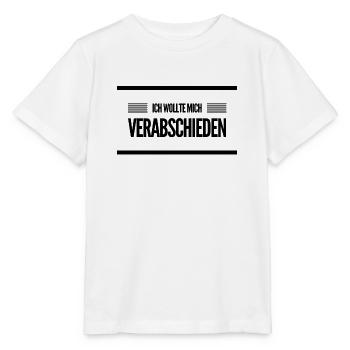 ich sag auf Wiedersehen - Stanley/Stella Kinder T-Shirt MINI CREATOR  - Weiß - Vorne - Maike (125cm)