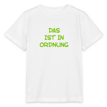 voll in Ordnung - Stanley/Stella Kinder T-Shirt MINI CREATOR  - Weiß - Vorne - Maike (125cm)