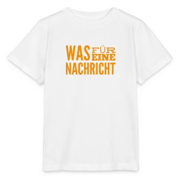 interessante Nachrichten - Stanley/Stella Kinder T-Shirt MINI CREATOR  - Weiß - Vorne - Maike (125cm)
