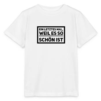 es war sehr schön - Stanley/Stella Kinder T-Shirt MINI CREATOR  - Weiß - Vorne - Maike (125cm)