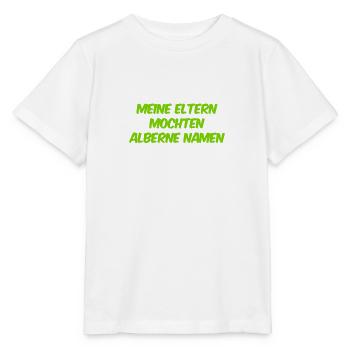mein Name ist albern - Stanley/Stella Kinder T-Shirt MINI CREATOR  - Weiß - Vorne - Maike (125cm)