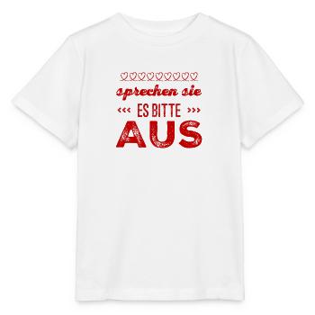 sagen sie es laut - Stanley/Stella Kinder T-Shirt MINI CREATOR  - Weiß - Vorne - Maike (125cm)