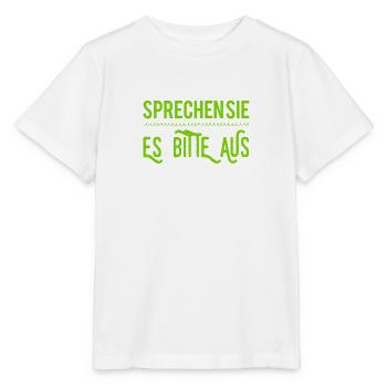 sagen sie es - Stanley/Stella Kinder T-Shirt MINI CREATOR  - Weiß - Vorne - Maike (125cm)