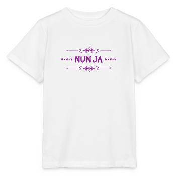 ich bin mir nicht sicher - Stanley/Stella Kinder T-Shirt MINI CREATOR  - Weiß - Vorne - Maike (125cm)