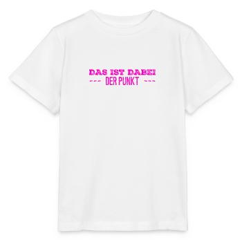 das ist mein Punkt - Stanley/Stella Kinder T-Shirt MINI CREATOR  - Weiß - Vorne - Maike (125cm)